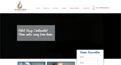 Desktop Screenshot of hoteldeepcontinental.com